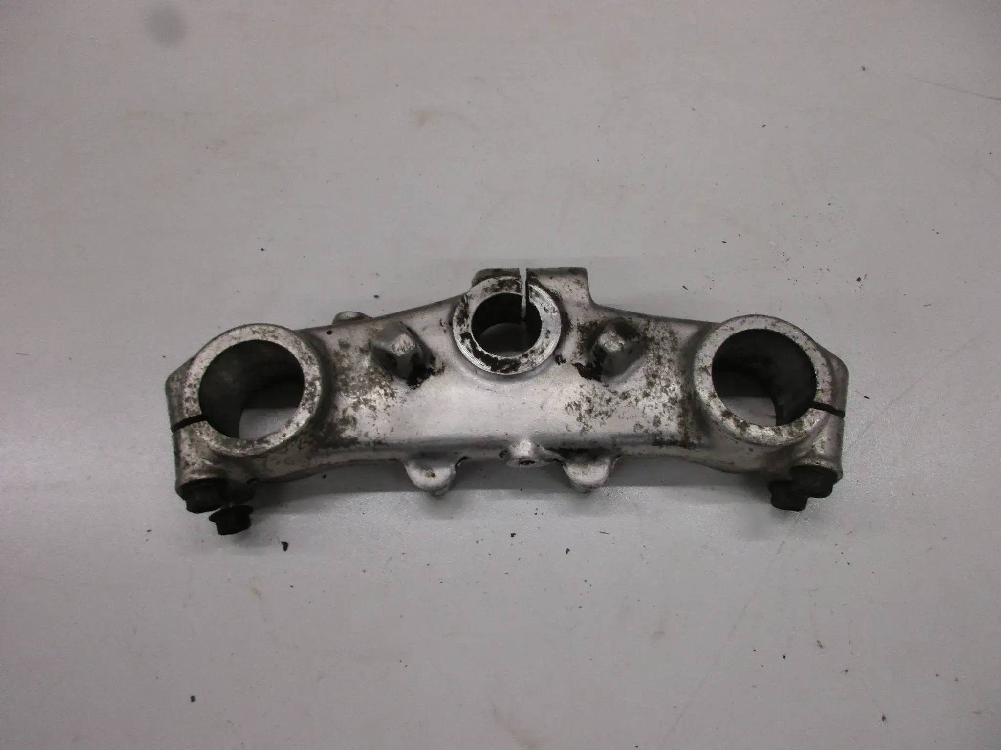 2. Honda XL 600 RM_LM PD 04 Gabelbrücke Gabel unten Gabelbrille Standrohr fork - Bild 1