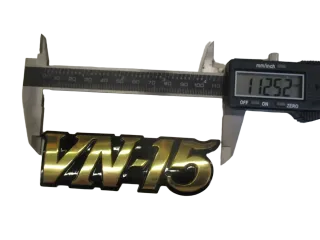 A1837 Schriftzug Kawasaki VN-15 SE Emblem 56050-1124 Deckel rechts - Bild 5
