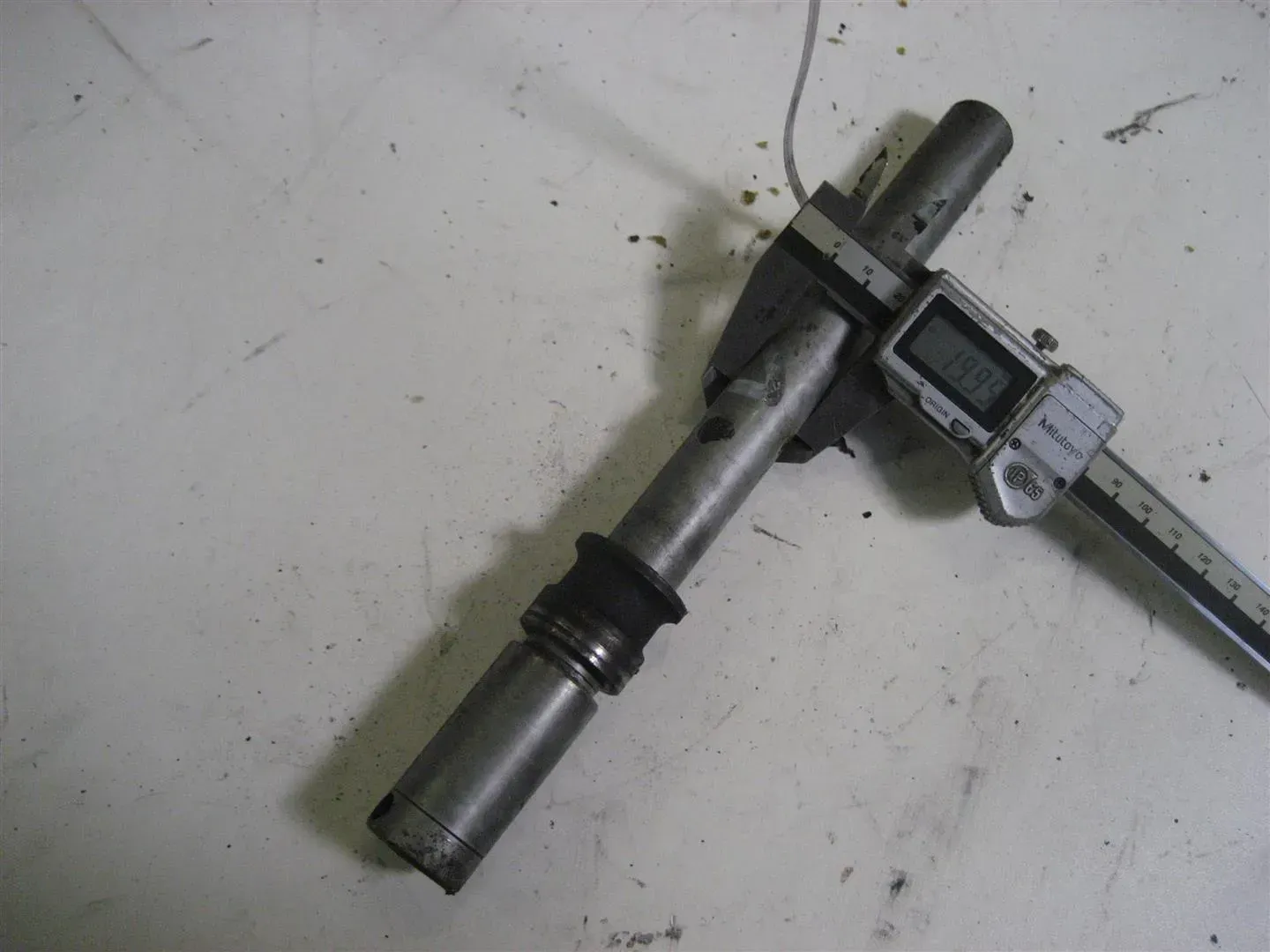 HONDA CBR 1000 F SC21 STECKACHSE ACHSE VORNE 20 mm AXLE FRONT - Bild 1