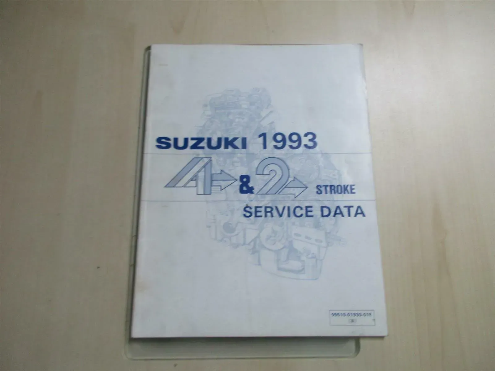 Suzuki RGV 250 GSX750F Serviceheft Handbuch Anleitung Motor 99510-01930-01E - Bild 1