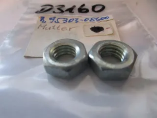 D3160 Yamaha RD 250_350 LC Mutter Schraube 95303-08600 Verkleidung M8mm - Bild 2