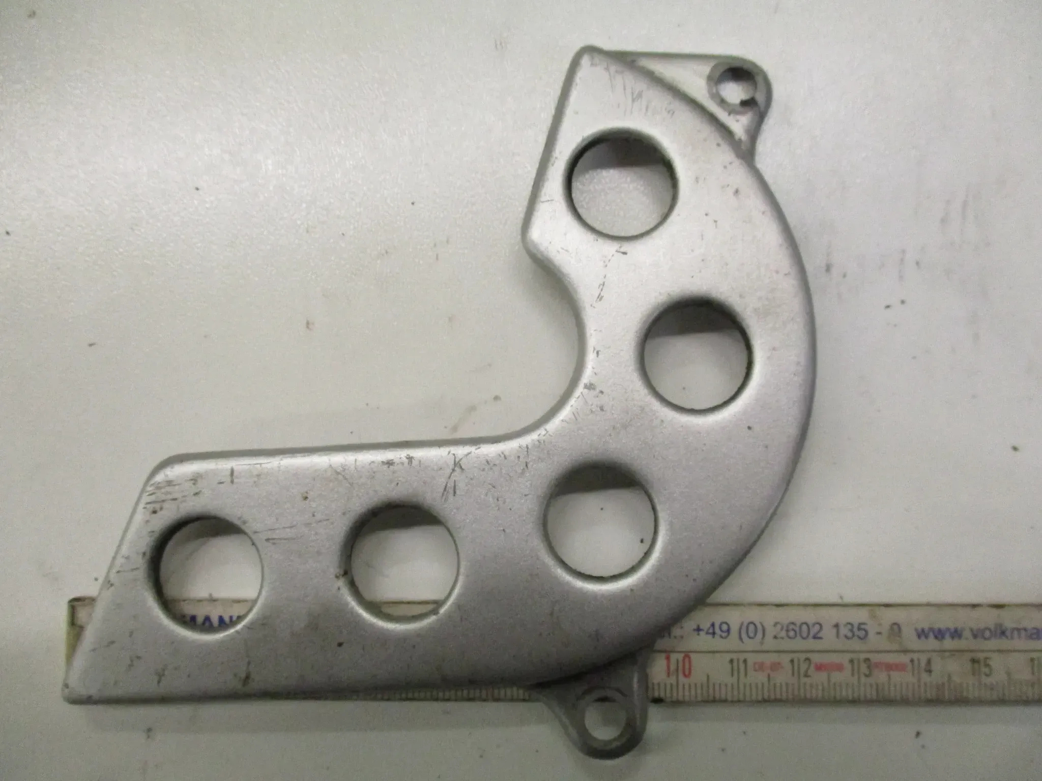 1. Yamaha TDR 125 5AN Bj97 Kettenschutz Blech Verkleidung - Bild 1