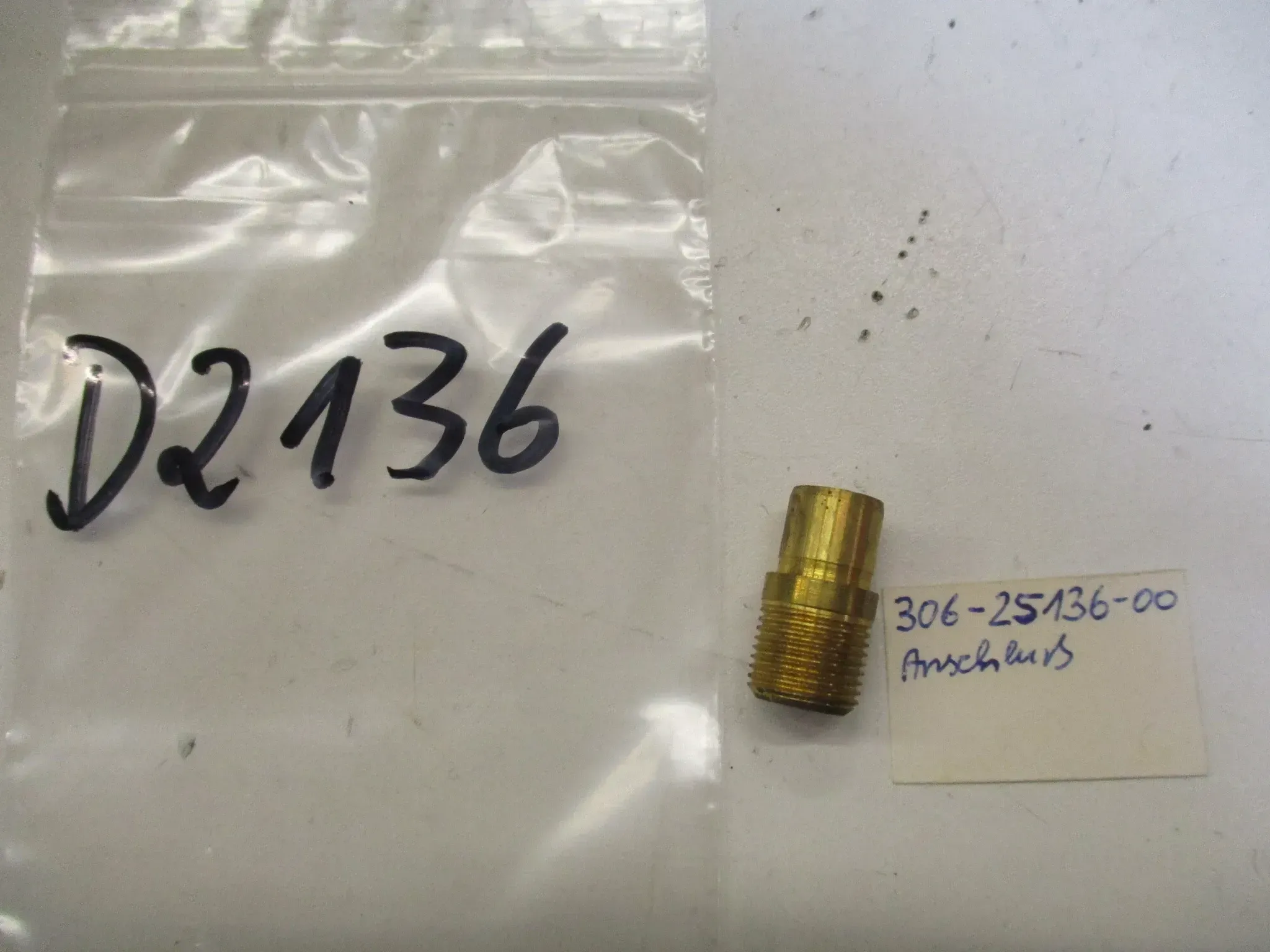 D2136 Yamaha RD 250_350_400 LC_FS1 ET 306-25136-00 Buchse bushing M12x22 mm - Bild 1