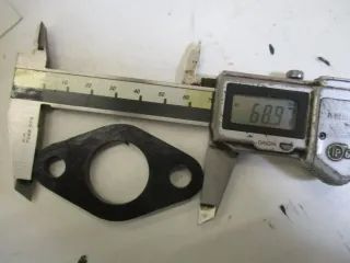 D2311 Yamaha DT 125 YZ 80 Dichtung 315-13555-00 Vergaserdichtung Flanschdichtung - Bild 4
