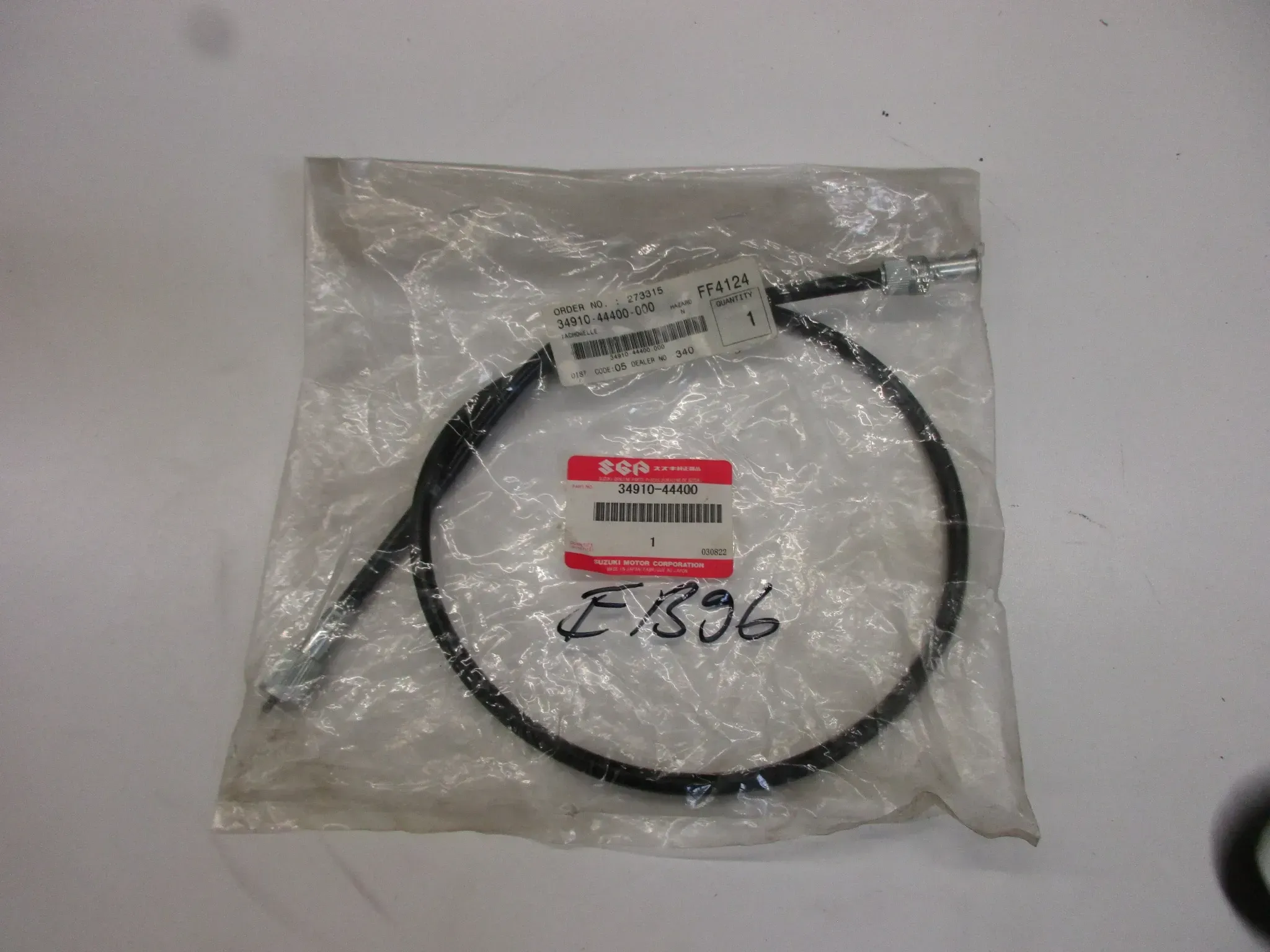 E1396 Suzuki GS 450 L Tachowelle Tachometerwelle 34910-44400 Tacho Welle speedo - Bild 1