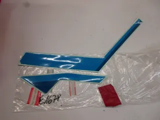 E1678. Suzuki GSX-R 1100 Aufkleber Dekor 68680-06B01-8KA Verkleidung rechts Emblem Logo - Bild 1