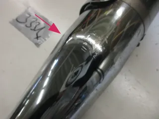 J331 Harley Davidson Softail Fat Boy Endtopf 64900413 Schalldämpfer Auspuff muffler - Bild 5
