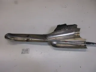 J336 Harley Davidson Sportster S RH 1250 Hitzeschild Auspuff Endtopf Blende - Bild 5