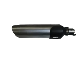 J371. Harley Davidson Dyna Fat Bob FXFBS Auspuff Schalldämpfer 64900943 Endtopf muffler - Bild 1
