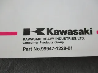 Kawasaki EN 500 C2 ET 99947-1228-01 Manuel du Proprietaire Benutzerhandbuch - Bild 4