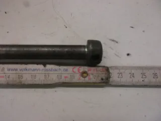 H4. Honda XL 185 S Steckachse Achse 12 mm vorne Vorderrad Felge Schraube Bolzen - Bild 2