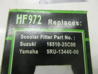 T360. Suzuki AN 250_400 Ölfilter Motor Motorölfilter Ersatzfilter HF 972 - Bild 4
