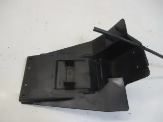 1. Kawasaki EN 500 EN500A Verkleidung Spritzschutz Fender hinten unten Blende - Bild 4