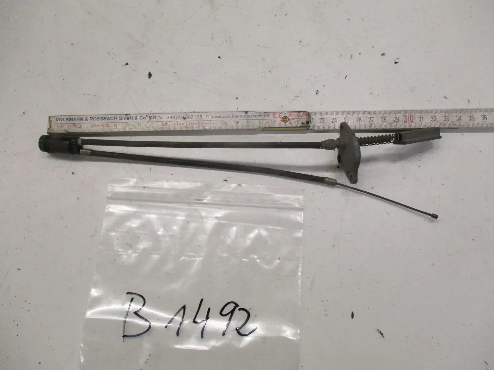 Vergaser Schieberdeckel Oldtimer B1492 DKW RT 175_200 VS MZ BMW EMW Deckel Gaszu - Bild 1