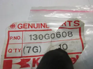 K461 Kawasaki KX 80_100 KH 125 Schraube Motor Rahmen Motordeckel 130G0608 - Bild 4