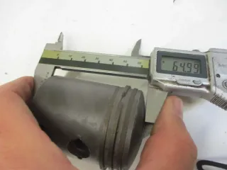 Zylinder mit Kolben 52 mm Motor B1800 NSU BMW DKW RT Hummel Ural Zündapp - Bild 4