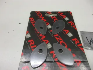 W1149. Ducati Suzuki Yamaha Blinkeradapter mini Adapterplatten Rizoma FR216B - Bild 2