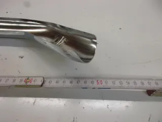 Hitzeschild Krümmer Hitzeschutz H126. Harley Davidson Krümmerblende Auspuff - Bild 5