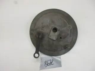 Bremsankerplatte B672 BMW R25/3 Bremstrommel hinten Trommelbremse 22536380412 - Bild 2