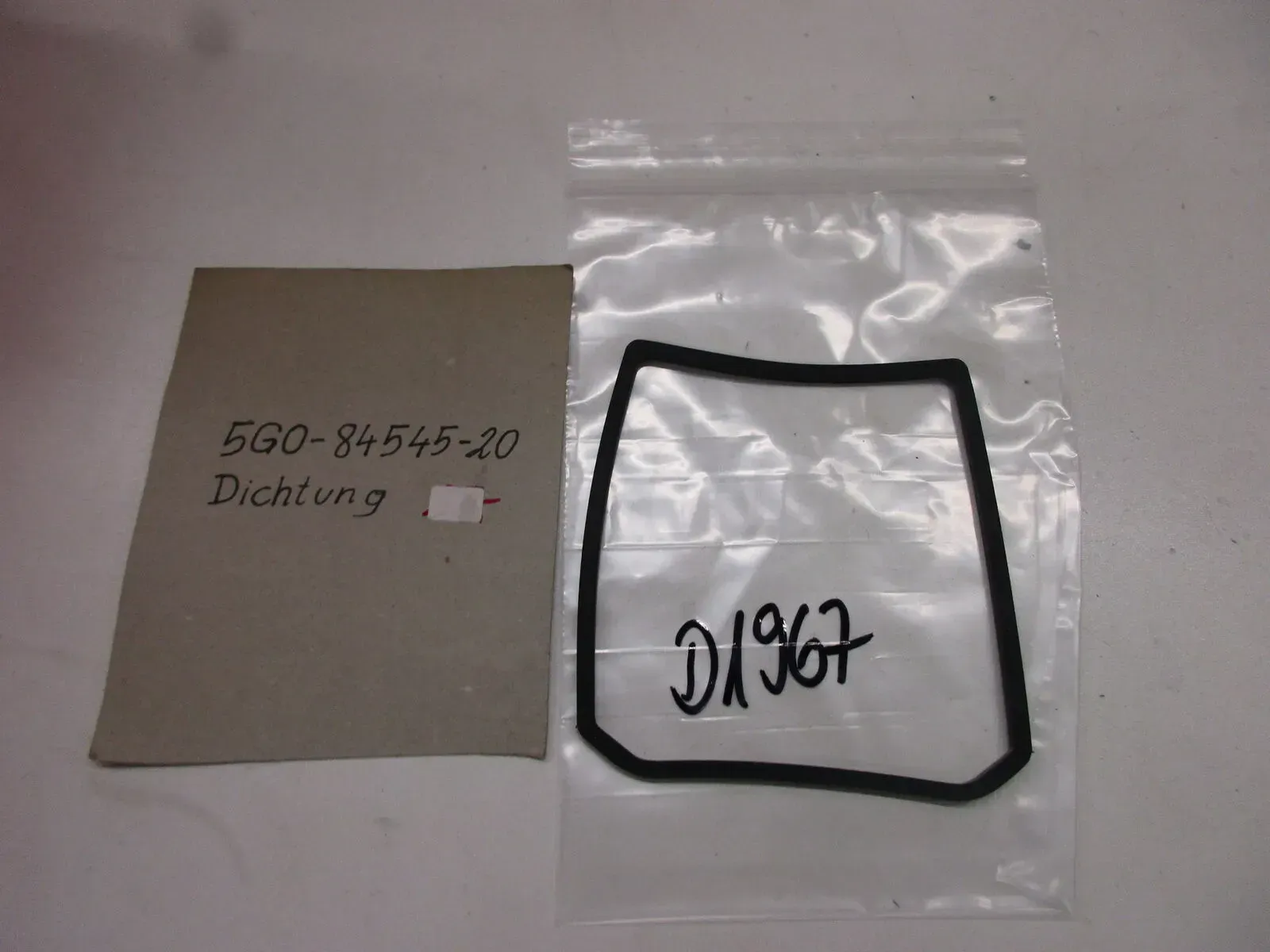 Dichtung 5G0-84545-20 D1967. Yamaha RD 50_80 Rücklicht Rücklichtglas seal - Bild 1