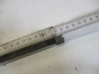 1. Kawasaki KDX 175  DX175B Steckachse 12 mm Achse vorne axle front - Bild 4