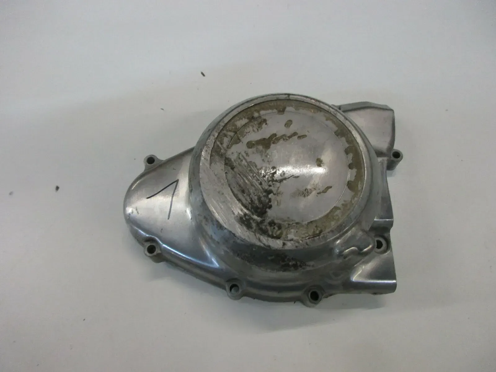 O. Suzuki GS 400 E Bj.80 Lichtmaschinendeckel (1) links Motordeckel Gehäuse Moto - Bild 1