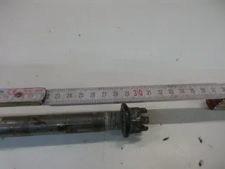 O1. Honda CB 400 N_T Steckachse (1) hinten Achse Hinterrad Felge axle wheel - Bild 2