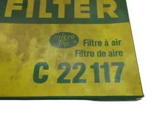F18 Mann Porsche 924 Ersatzfilter C22117 Luftfilterkasten Motorluftfilter - Bild 4