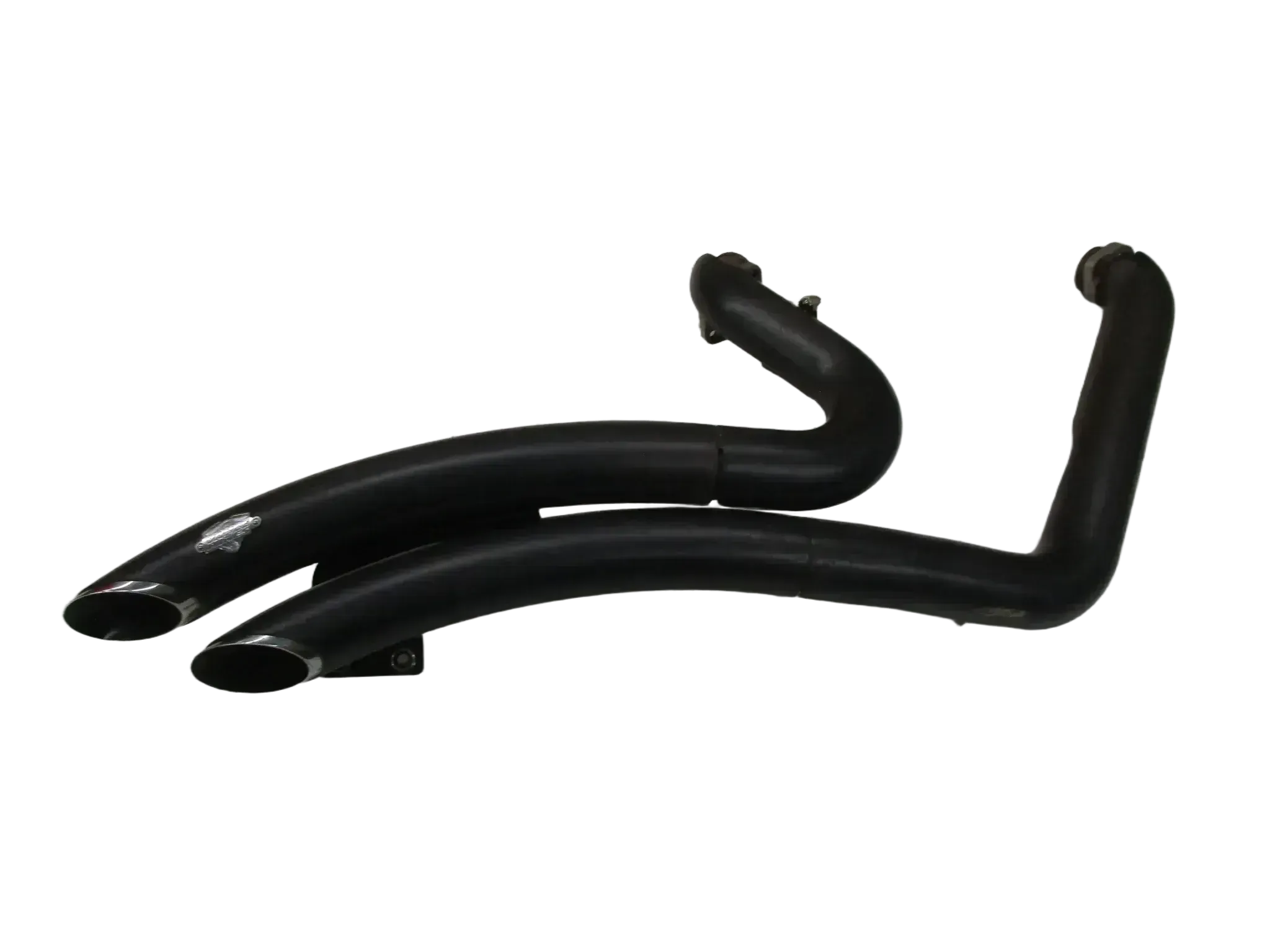 J341 Vance&Hines Big Radius Auspuffanlage Harley Fat Boy Dyna Endtopf - Bild 1