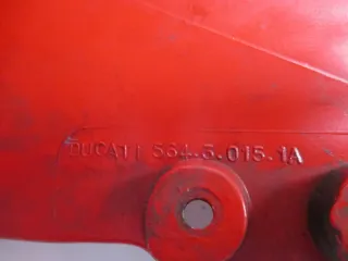 1. Ducati 750 SS ZDM Bj. 90-98 Fender vorne Schutzblech Kotflügel - Bild 5