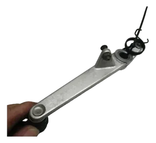 1. Ducati 750 SS ZDM Bj. 90-98 Bremspedal Bremshebel Fußbremspedal unten - Bild 4