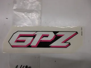 A1690 Kawasaki GPZ 500 S Aufkleber Verkleidung Emblem 56050-1591 Dekor Original - Bild 2
