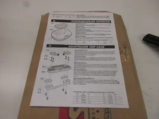 A1113 Suzuki GSX 750 F Kofferhalter Shad D1BNFL Topcase SH-90 - Bild 5