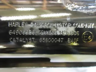 J376 Harley Davidson Softail Fat Boy FLFBS Auspuff Schalldämpfer 64900939 Endtopf muffler - Bild 7