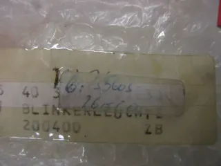 E1525. Suzuki GSF 600 S Bandit Blinker vorne rechts 35603-26EC0 Original Blinkleuchte - Bild 5