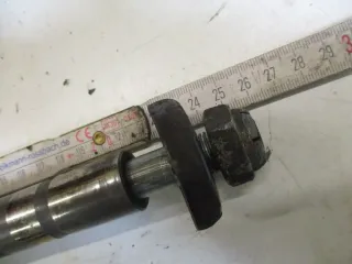 4. Honda XL 250 K4 S SL Bj.77 Schwingenachse 260x14 mm Schwinge axle swing arm - Bild 5