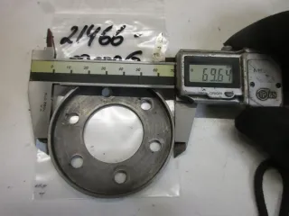 E1056. Suzuki RV 50_90_125 Aufnahme Adapter Platte Motor 70 mm Befestigung - Bild 4