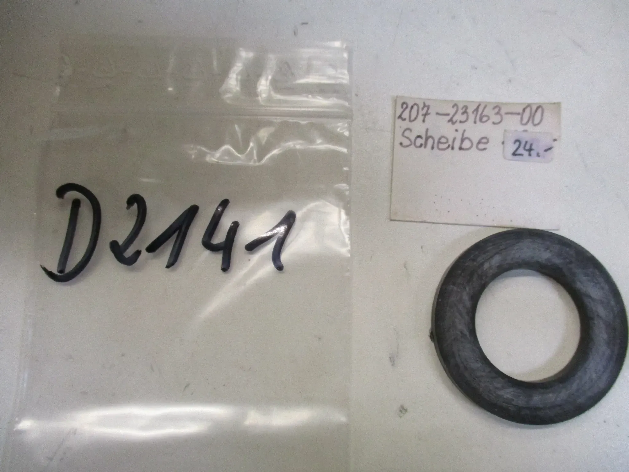 D2141 Yamaha FS 1 DX Gummidichtung ET 207-23163-00 Dichtung Gabel Dichtring rubber - Bild 1