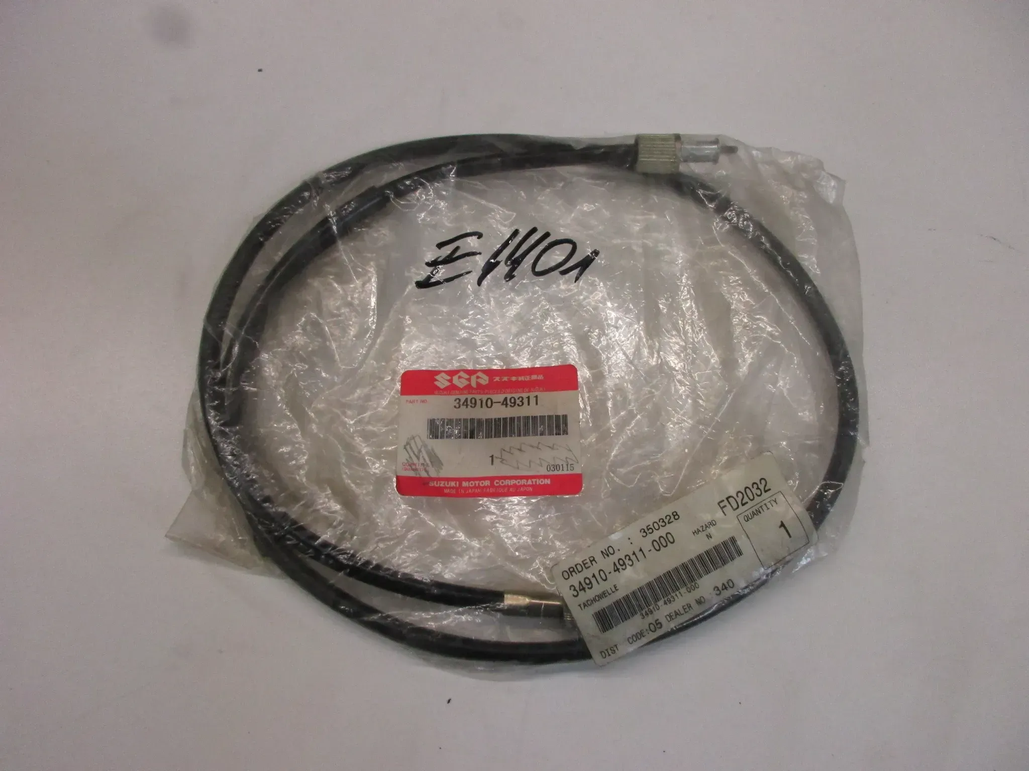 E1401 Suzuki GS 1100 Tachowelle Tachometerwelle 34910-49311 Tacho Welle speedo - Bild 1