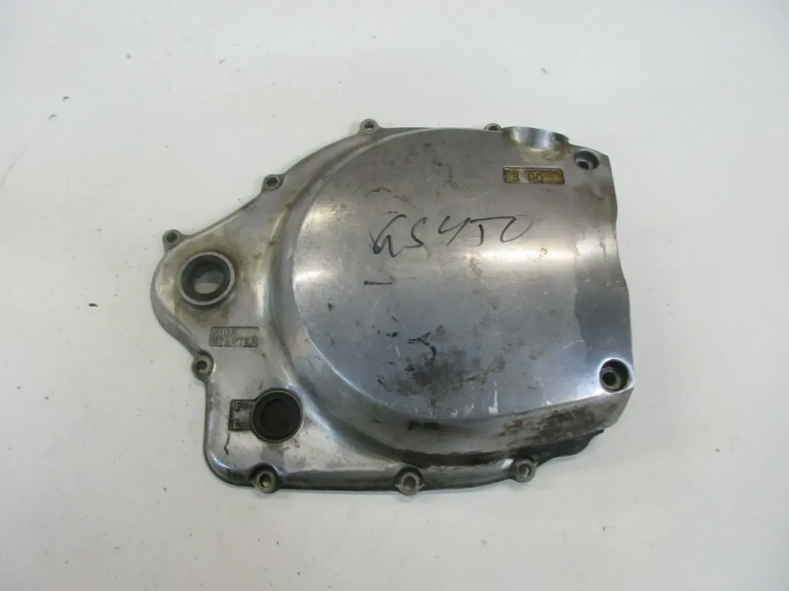 2. Suzuki GS 550 E Kupplungsdeckel Motordeckel rechts Motor Kupplungsgehäuse - Bild 1