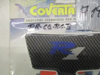 A1916 Yamaha YZF-R1 Dekor Tankpad Tankprotector carbon look - Bild 2
