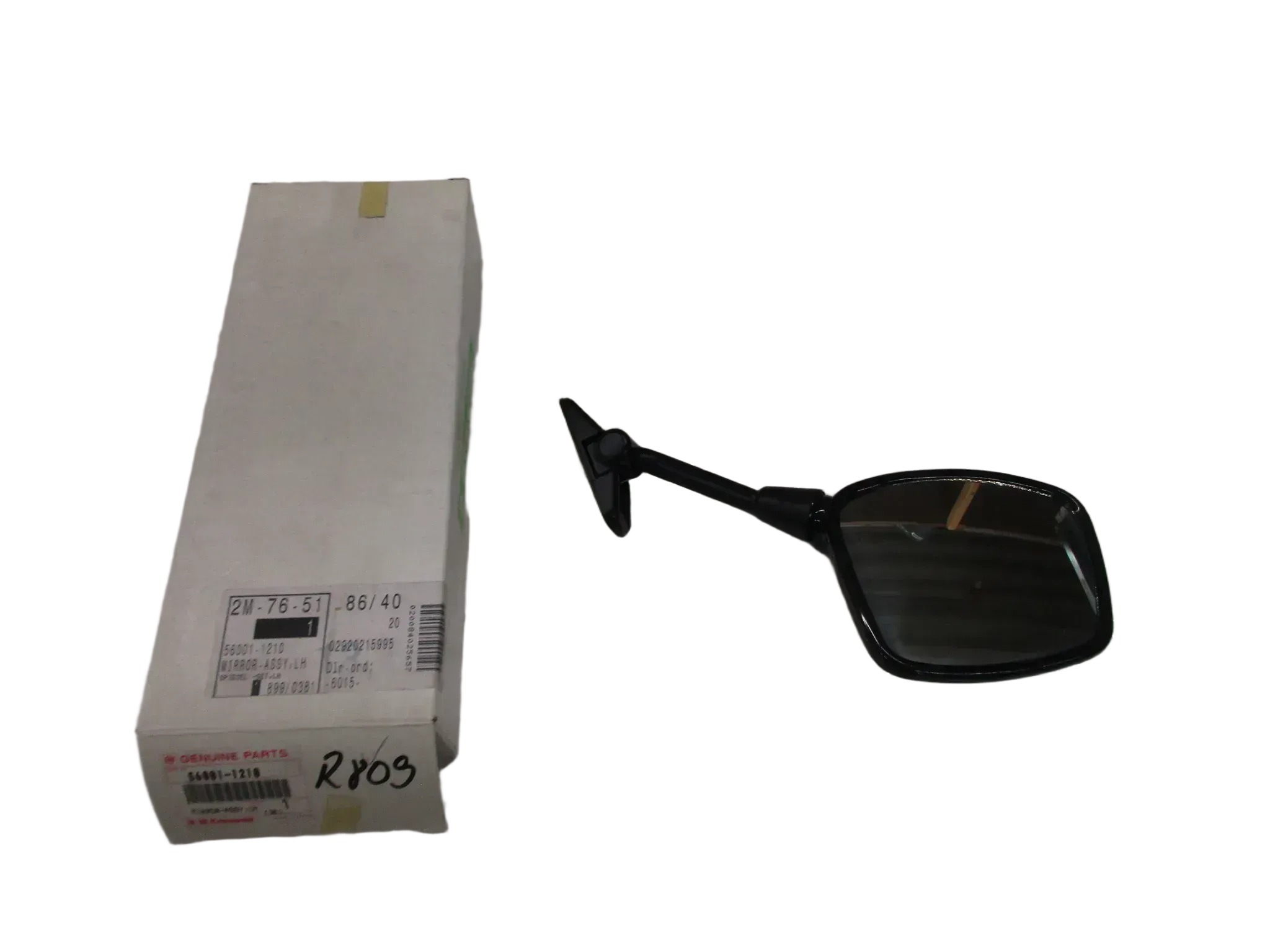 R809 Kawasaki GPZ 550 ZX550A Seitenspiegel 56001-1210 links Original - Bild 1