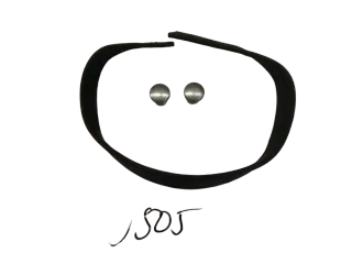J505 Harley Davidson Fat Boy FLFB FLFBS Lederband 600 mm Sitzbank Verschraubung Lederriemen Fender - Bild 1