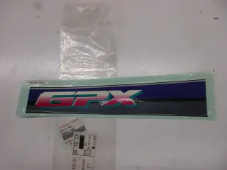 A1681 Kawasaki GPX 600 R Aufkleber Verkleidung Emblem 56061-1353 Dekor Original - Bild 2