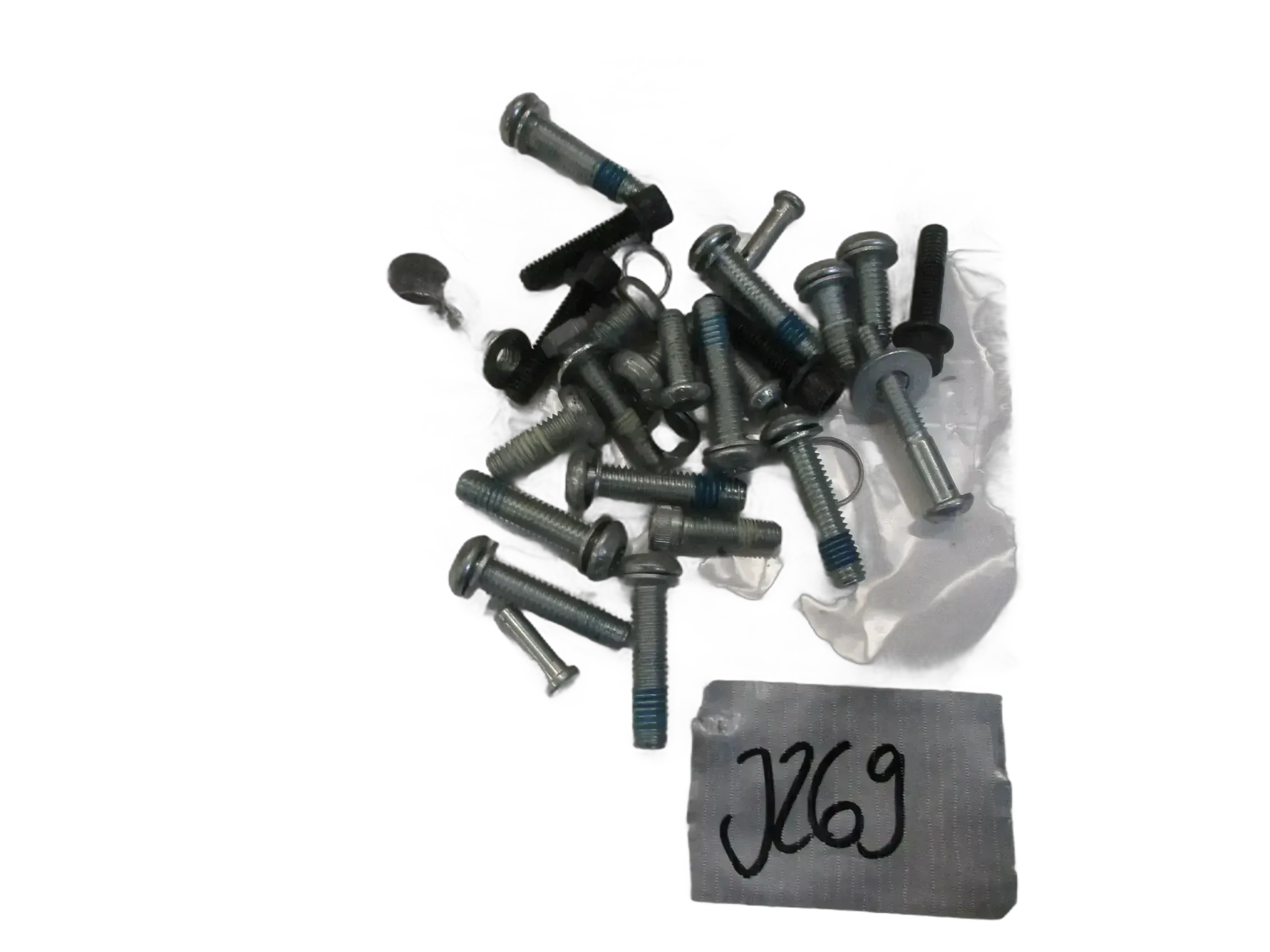 J269 Harley Davidson Softail FXST Schraubensatz Fußrastenhalter Spezial Bolzen - Bild 1