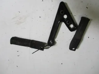 2. Honda FT 500 PC07 Flat Track Fußraste hinten links rechts mit Halter foot rest - Bild 2