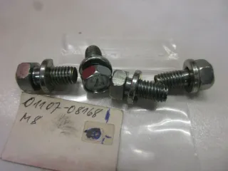 E1298 Suzuki GS 550 E Schrauben Rahmen Verkleidung 01107-08168 M8 mm bolt - Bild 2