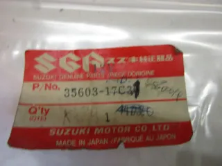 E1517. Suzuki GSX 750 F GR78A Blinker hinten rechts 35603-14D20 Original Blinkleuchte - Bild 4