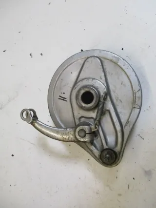 4. Honda XL 250 K4 S SL Bj.77 Bremstrommel Bremsankerplatte hinten brake drum rear - Bild 1