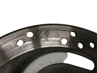 J802 Harley Davidson Dyna Softail Scheibenbremse vorne links 4,80 mm - Bild 2